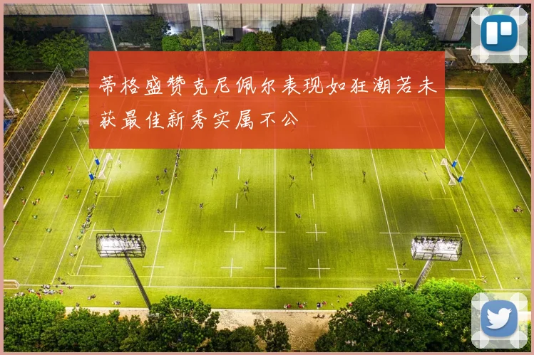 蒂格盛赞克尼佩尔表现如狂潮若未获最佳新秀实属不公